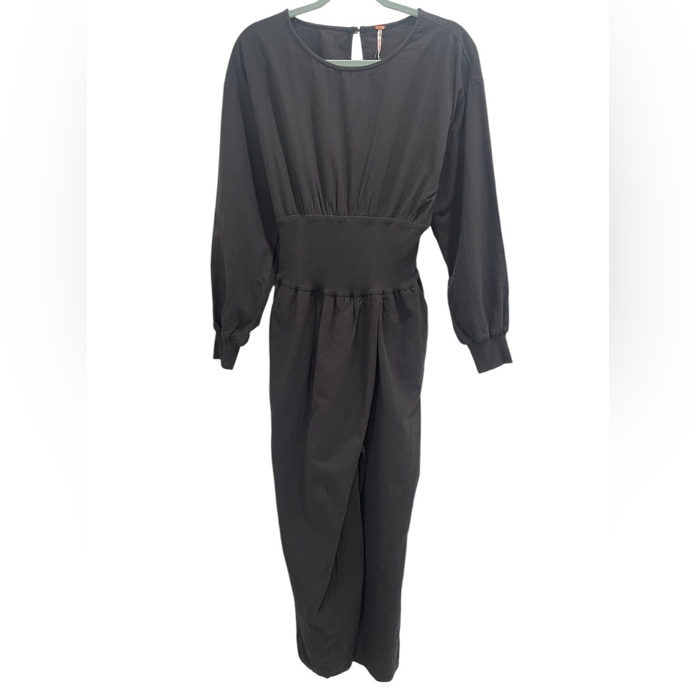 Free PeopleEndless Summer Sonika Jumpsuit Black Size Xs  NWOT